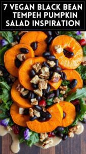 7 Vegan Black Bean & Tempeh Pumpkin Salad Inspiration