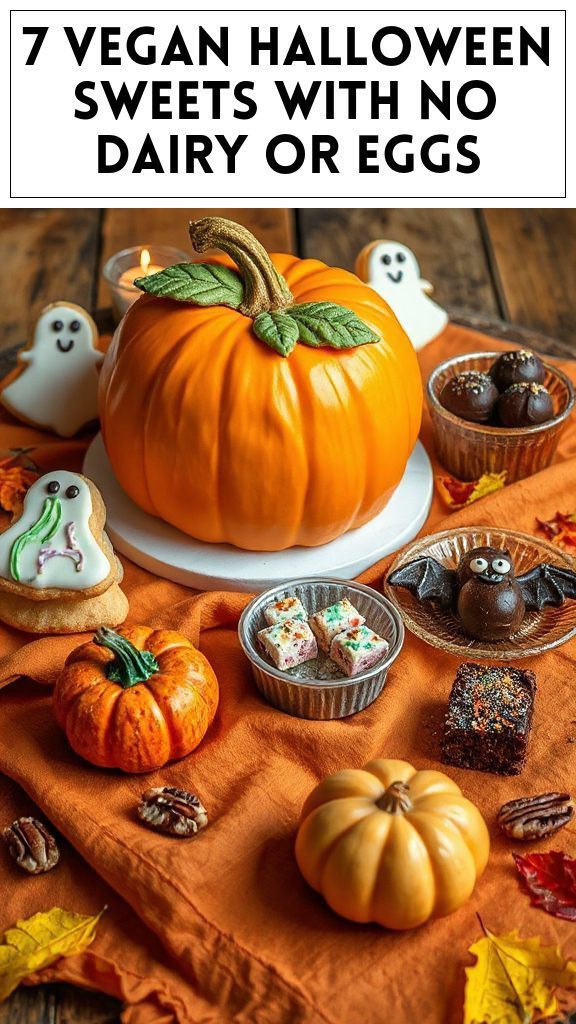 7 Vegan Halloween Sweets With No Dairy or Eggs