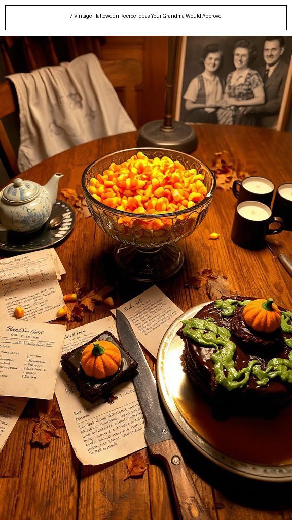 7 Vintage Halloween Recipe Ideas Your Grandma Would Approve