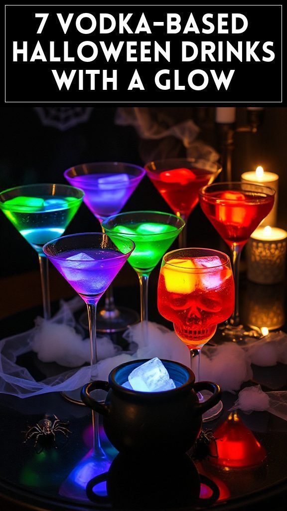 7 Vodka-Based Halloween Drinks With a Glow