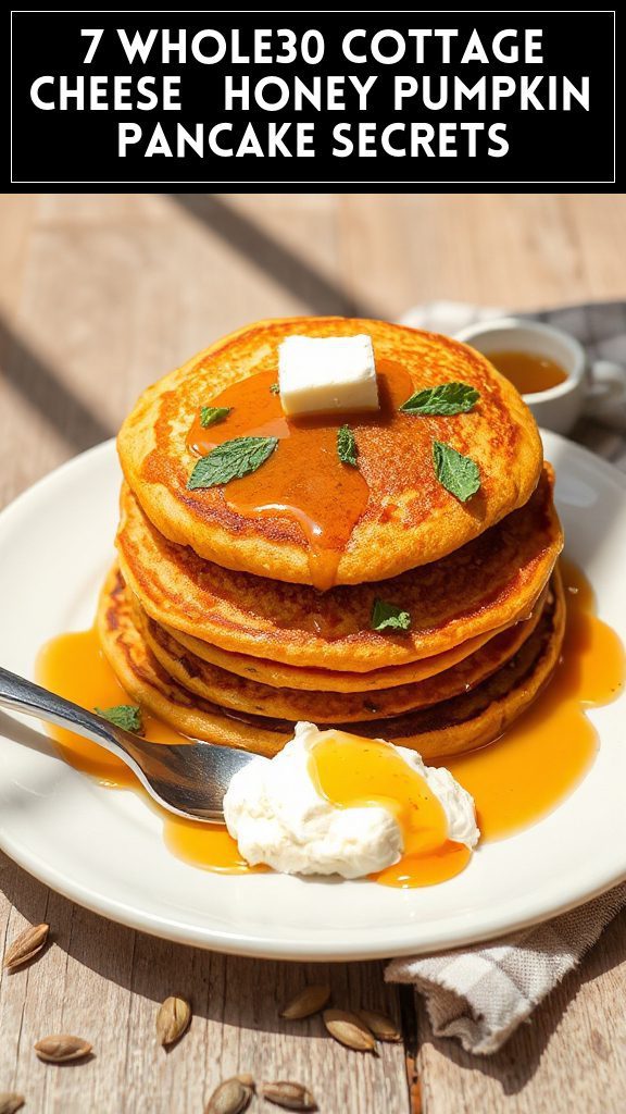 7 Whole30 Cottage Cheese & Honey Pumpkin Pancake Secrets