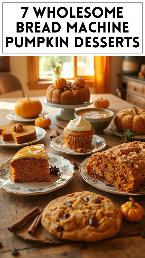 7 Wholesome Bread Machine Pumpkin Desserts