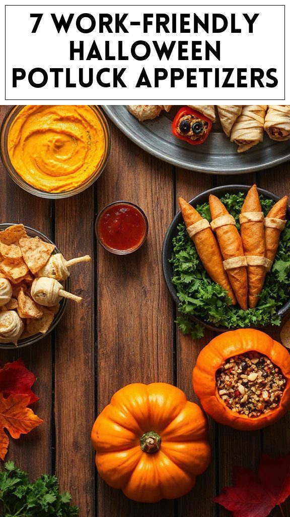 7 Work-Friendly Halloween Potluck Appetizers