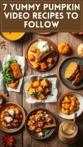 7 Yummy Pumpkin Video Recipes to Follow