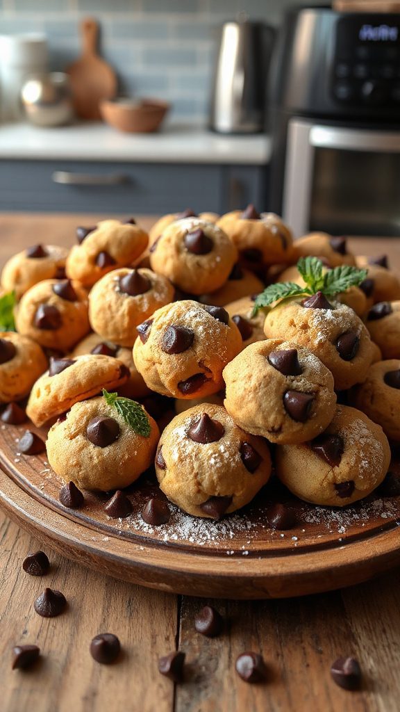 air fryer cookie bites