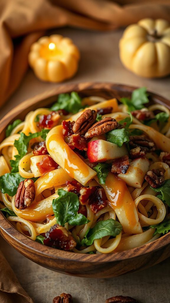 apple bacon pasta salad