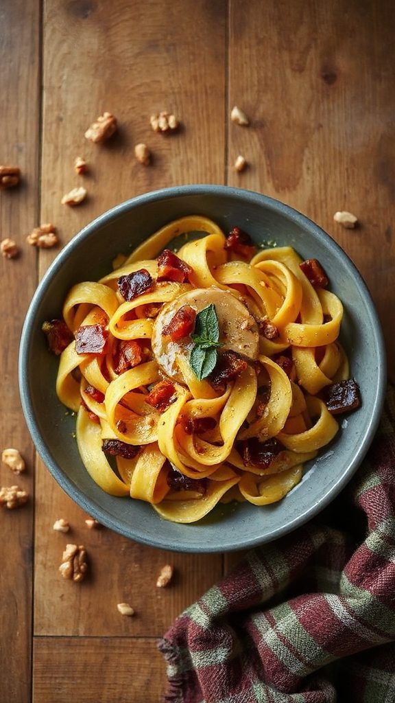 apple bacon ravioli perfection