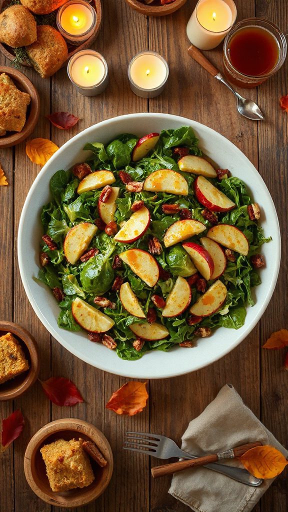 apple brussels sprouts salad