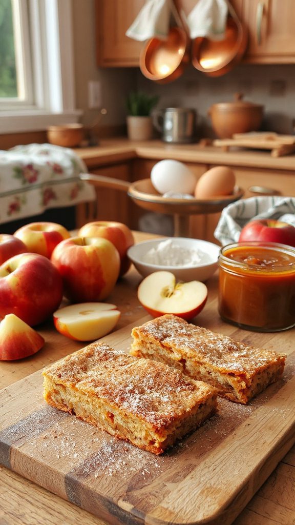 apple butter dessert bars