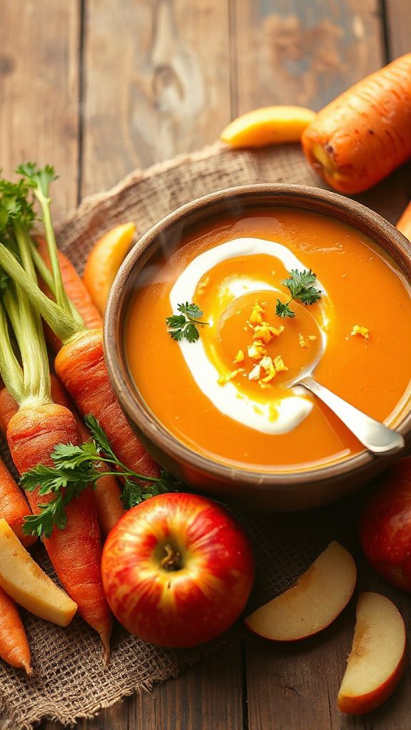 apple carrot soup recipe