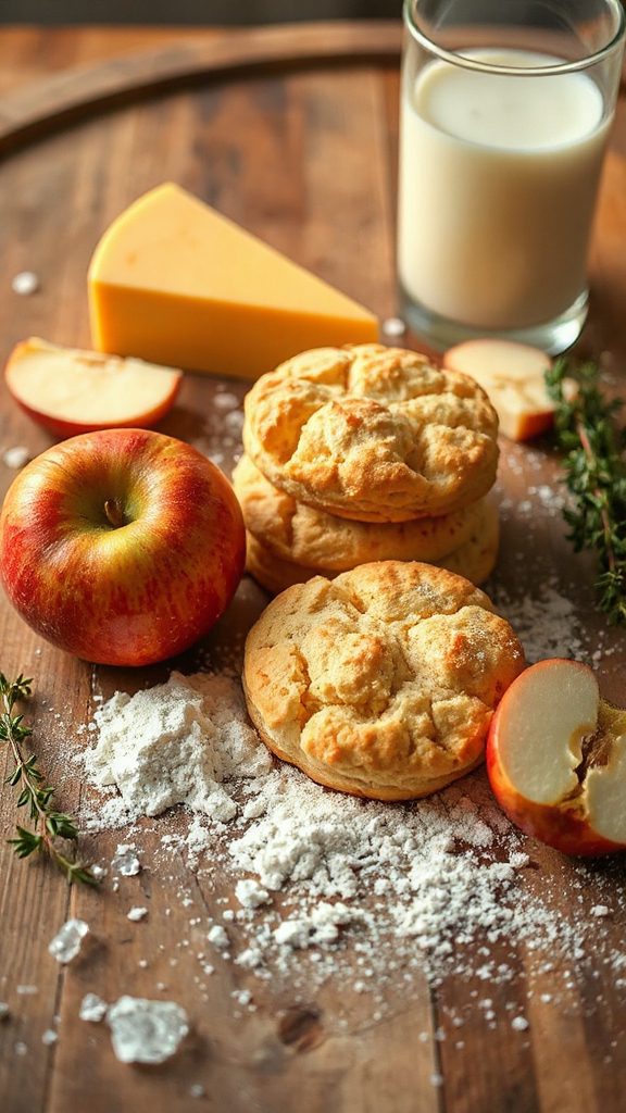 apple cheddar biscuit recipe
