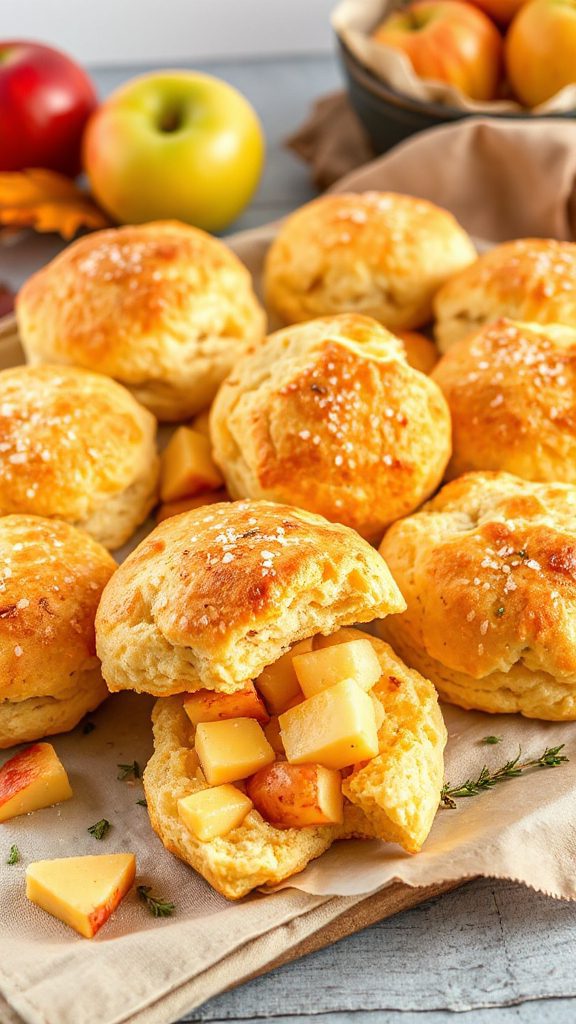 apple cheddar biscuit recipe