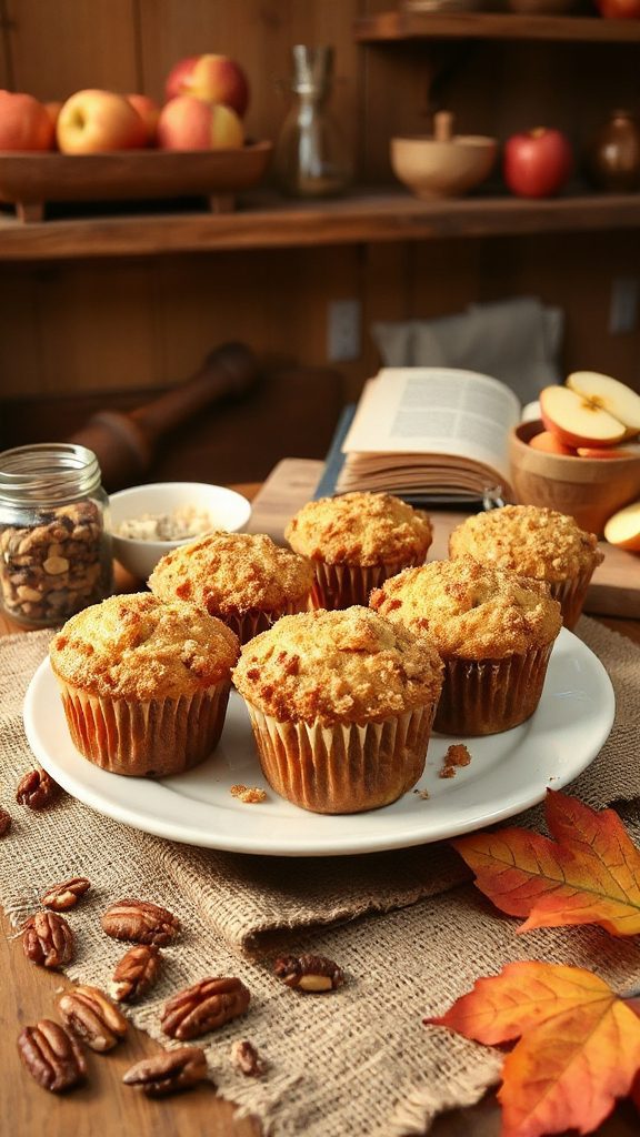 apple cheddar muffins delight