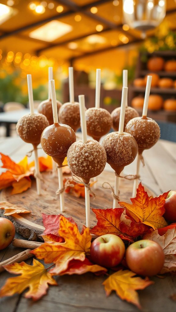 apple cider cake pops