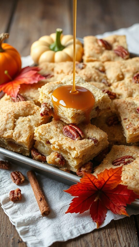 apple cinnamon blondies recipe