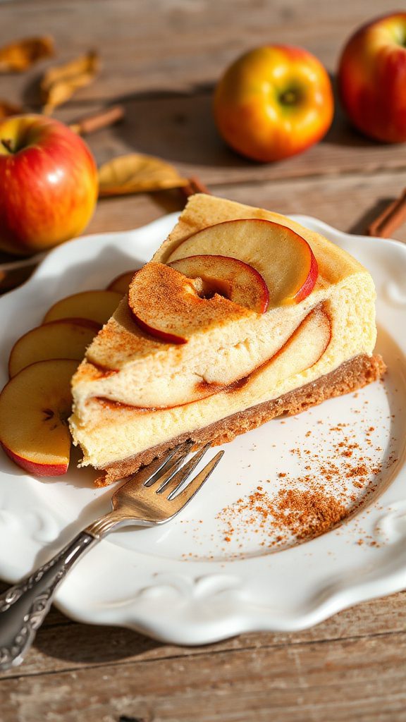 apple cinnamon cheesecake delight