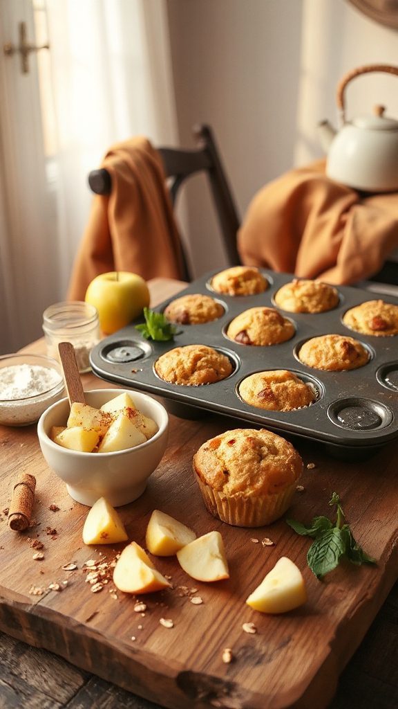 apple cinnamon muffins recipe