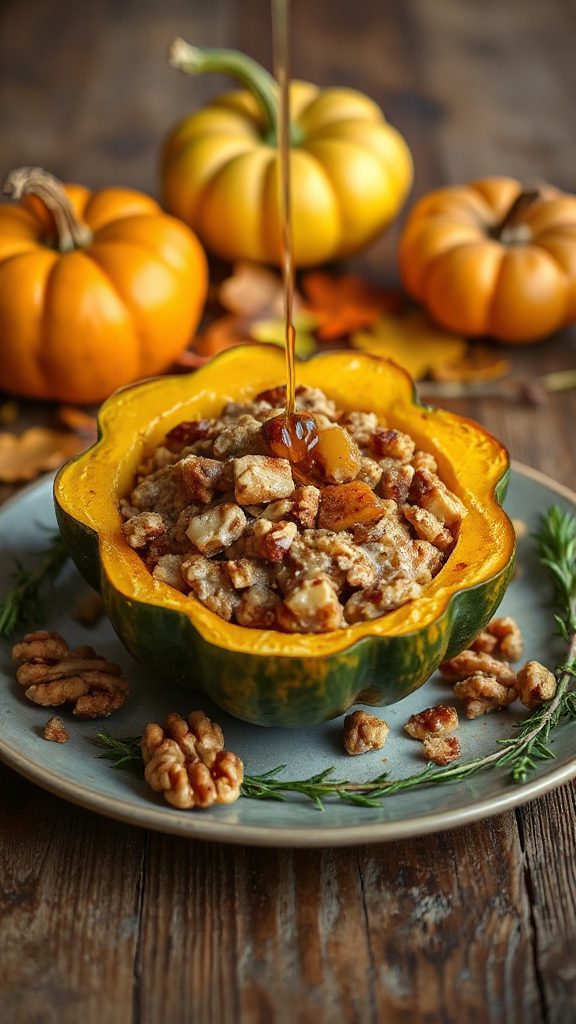 apple cinnamon oatmeal dish