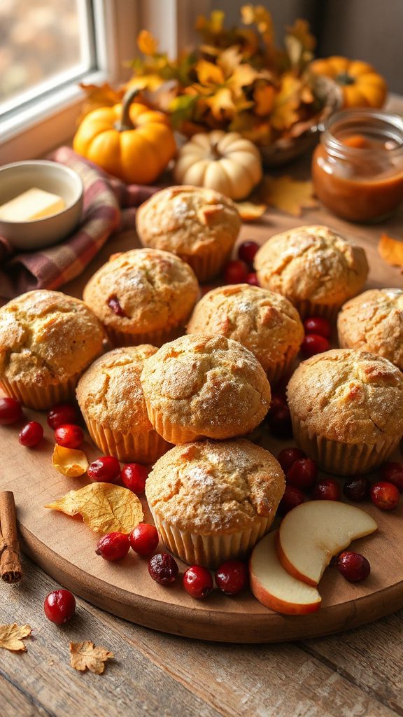 apple cranberry muffin recipe