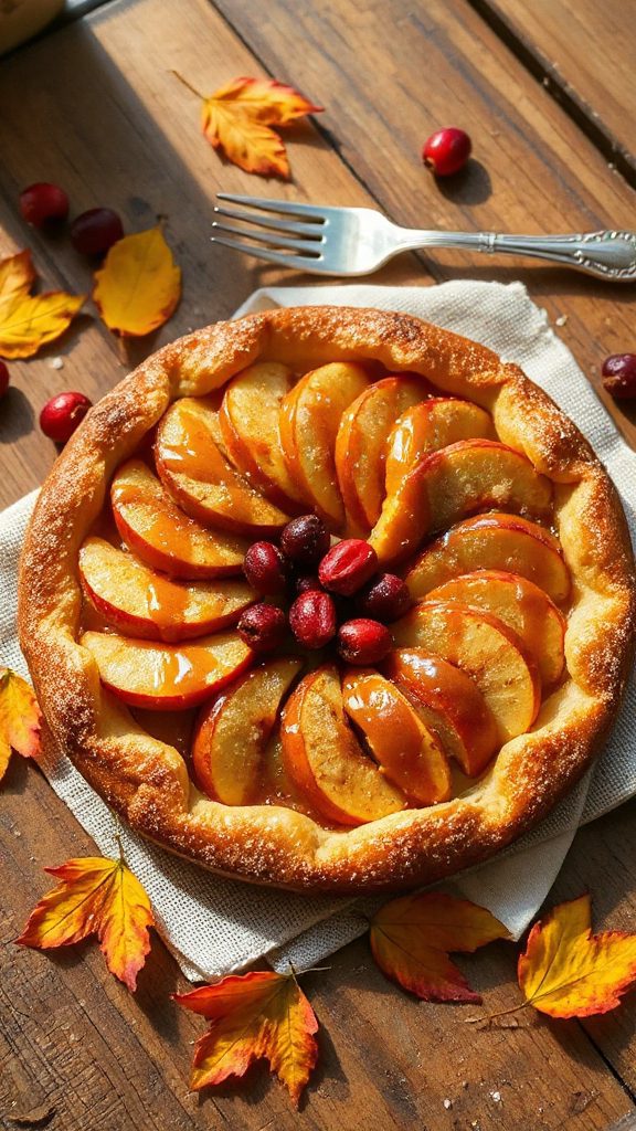 apple cranberry tart recipe