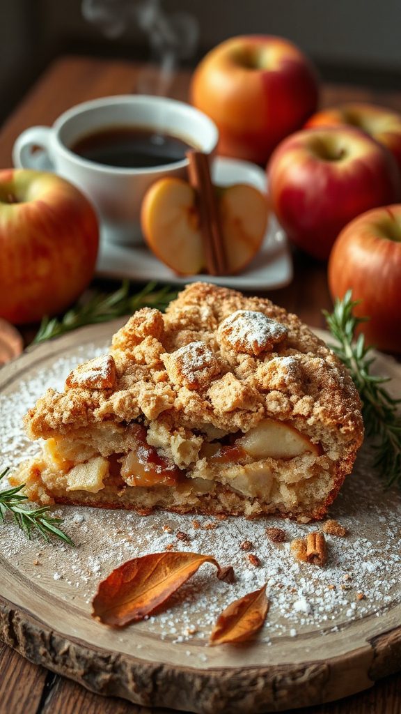 apple crumble coffee cake recipe
