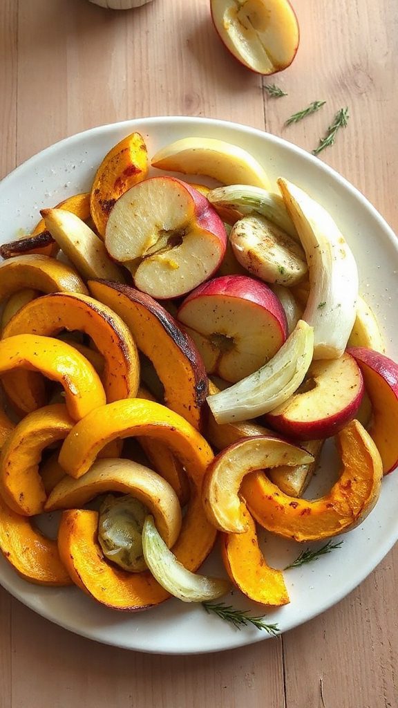apple fennel squash side dish