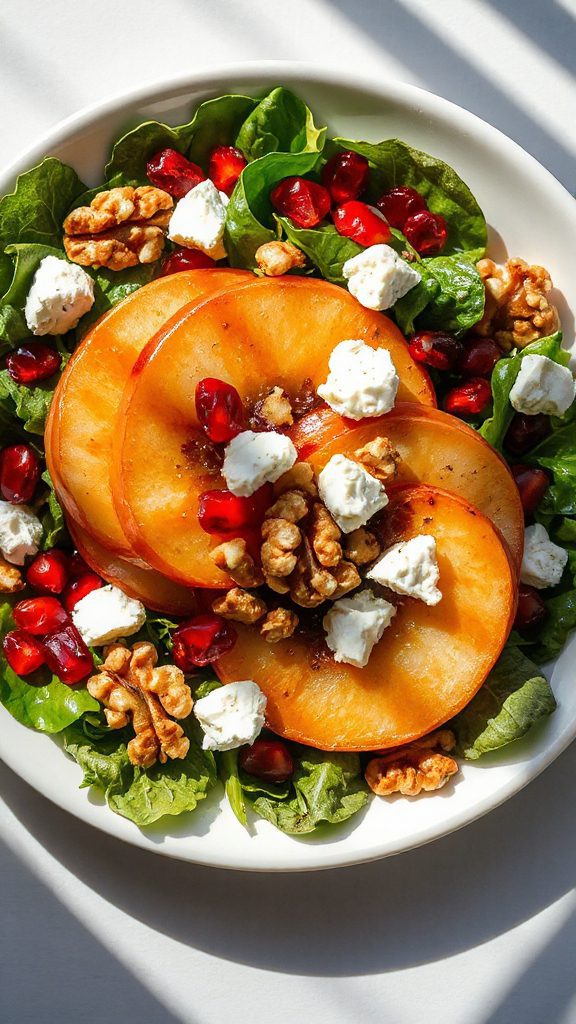 apple goat cheese salad