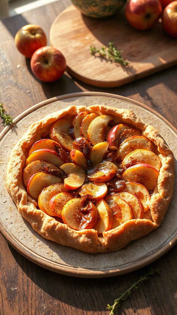 apple leek tart recipe
