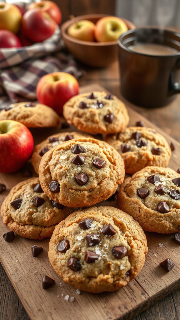 apple peanut butter cookies