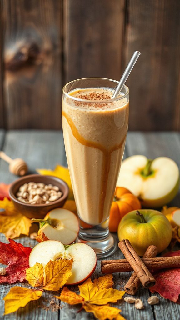apple peanut butter smoothie