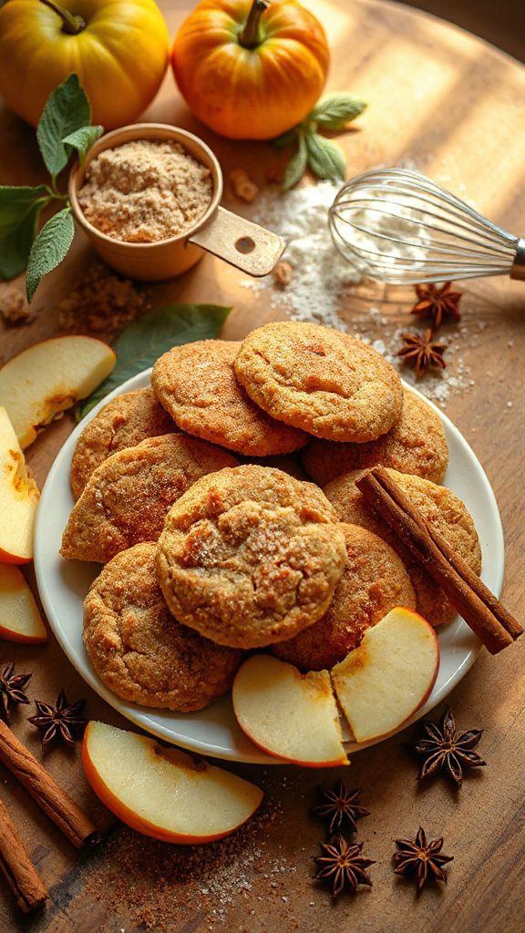 apple snickerdoodle cookie recipe