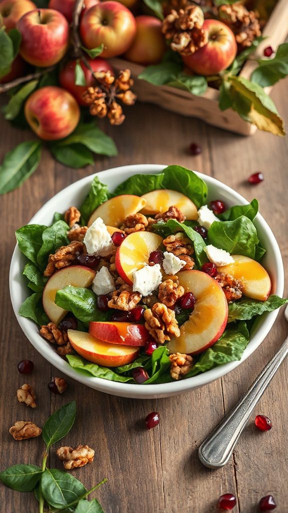 apple walnut salad recipe