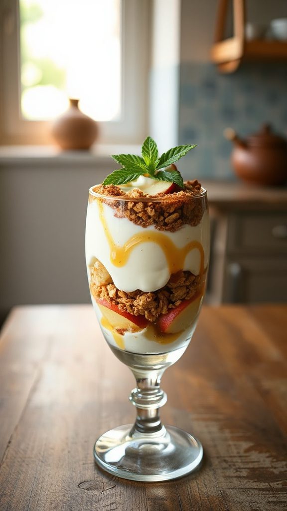 apple yogurt parfait recipe