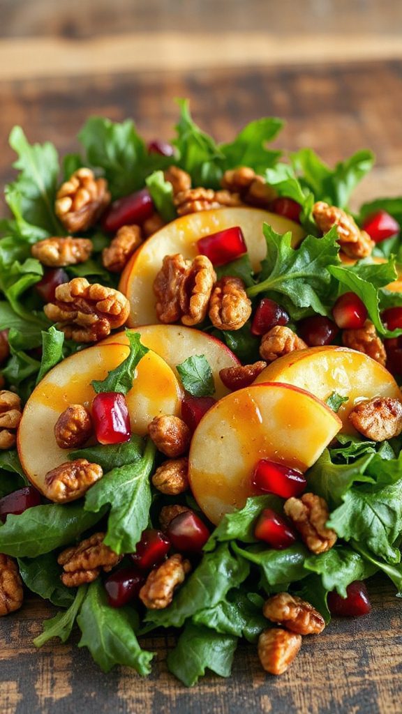 arugula apple walnut salad