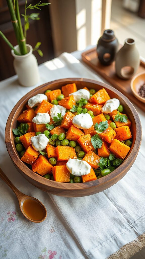 asian pumpkin salad recipe