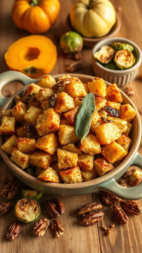 autumn apple sage stuffing