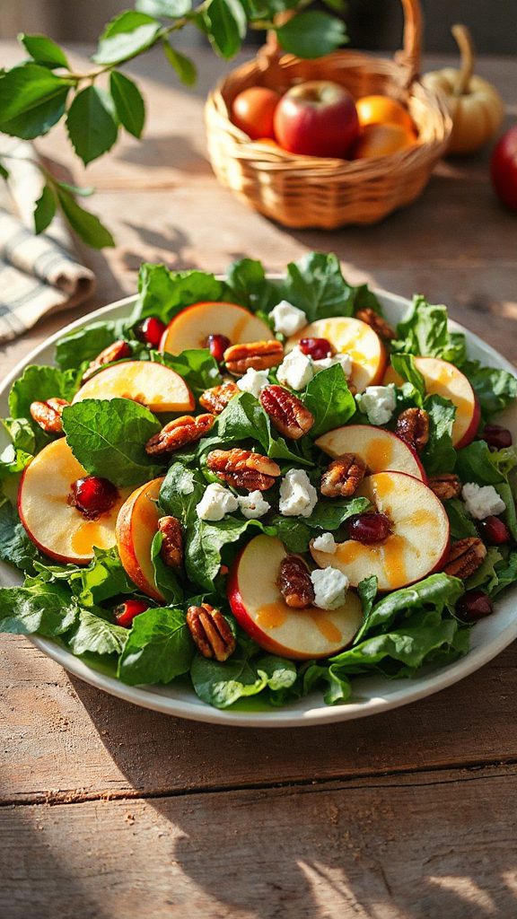 autumn apple salad recipe
