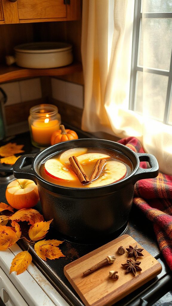 autumn aromatic simmer pot