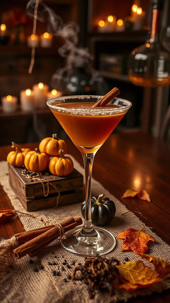 autumn flavored cocktail delight