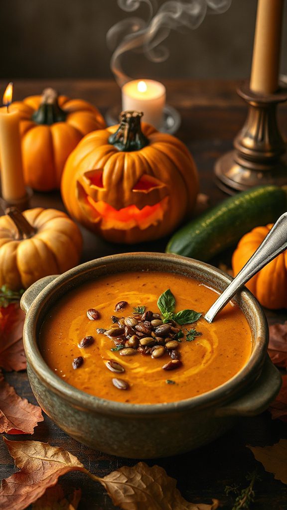 autumn inspired creamy soup