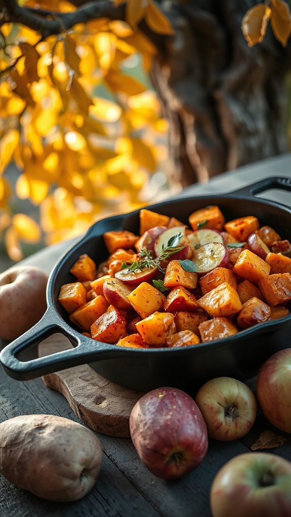 autumn inspired savory hash