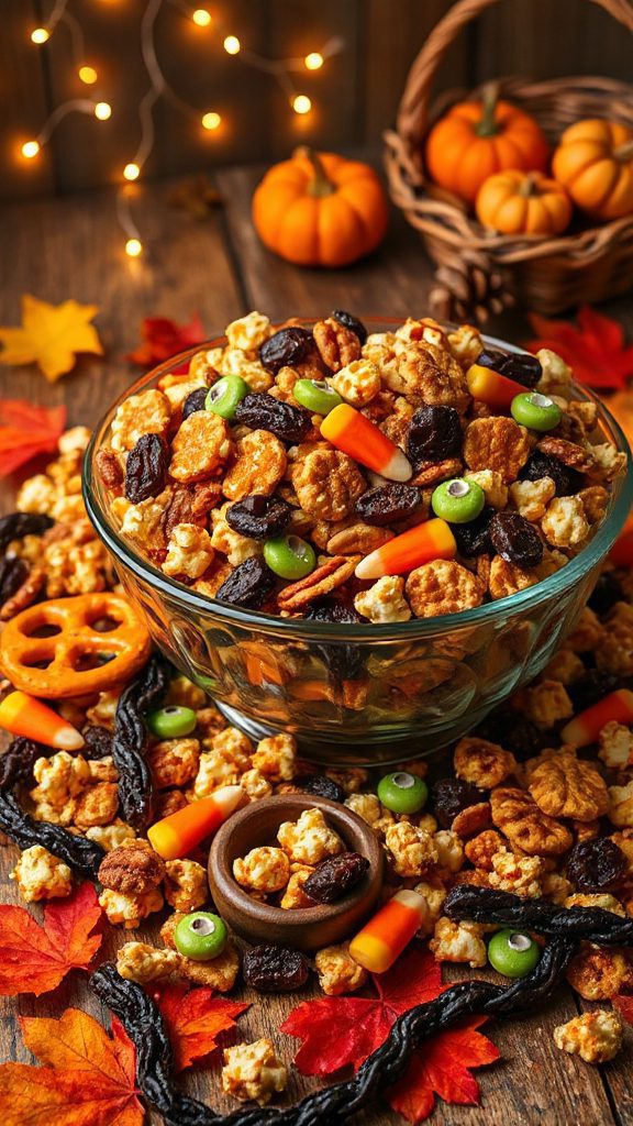 autumn inspired trail mix recipe