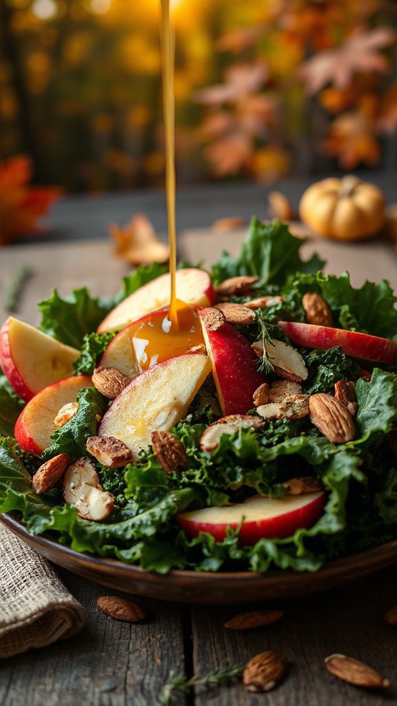 autumn kale salad recipe