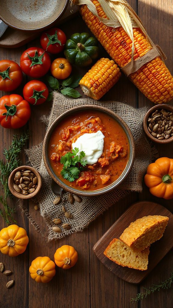 autumn pumpkin chili recipe