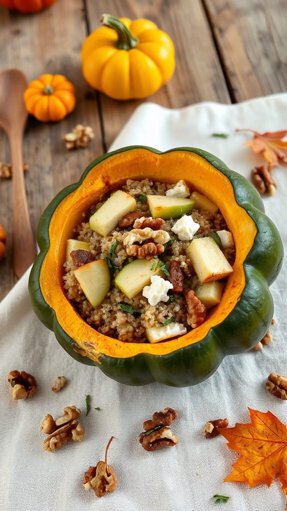 autumn quinoa stuffing recipe