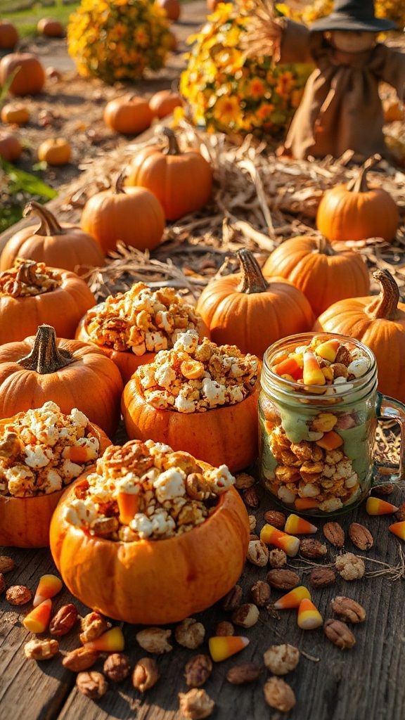 autumn snack mix delight