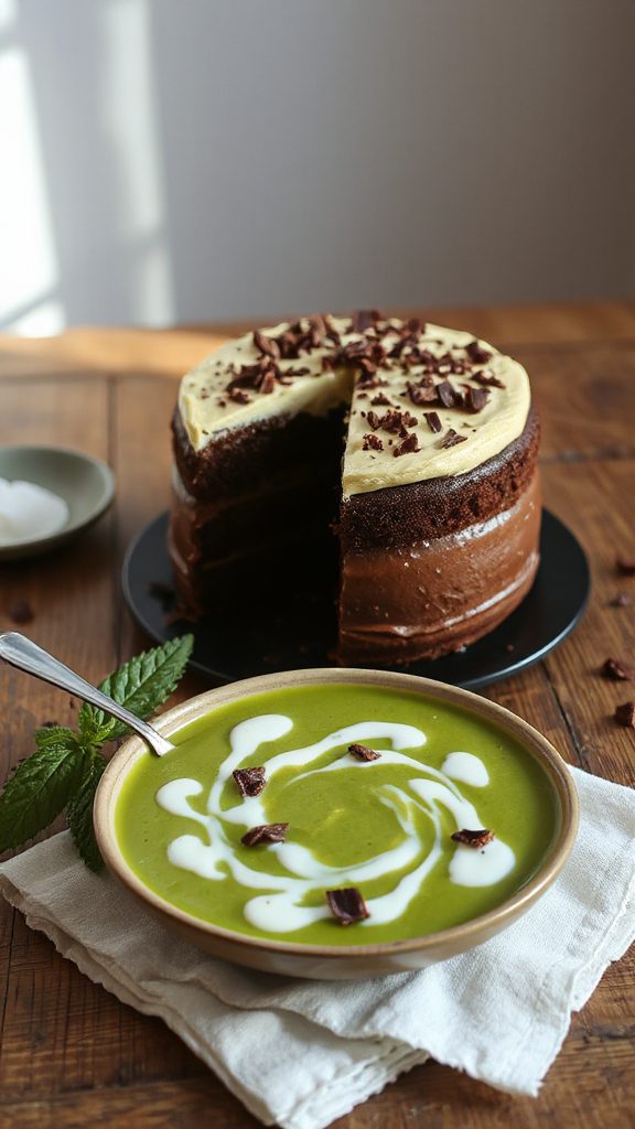 avocado chocolate mousse cake