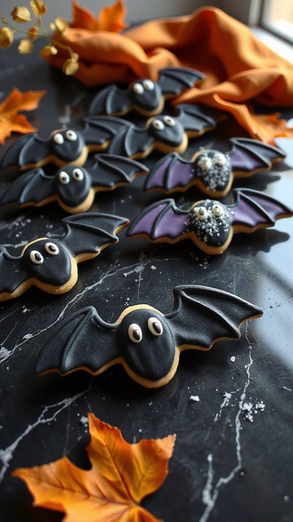 bat shaped chocolate cookies recipe