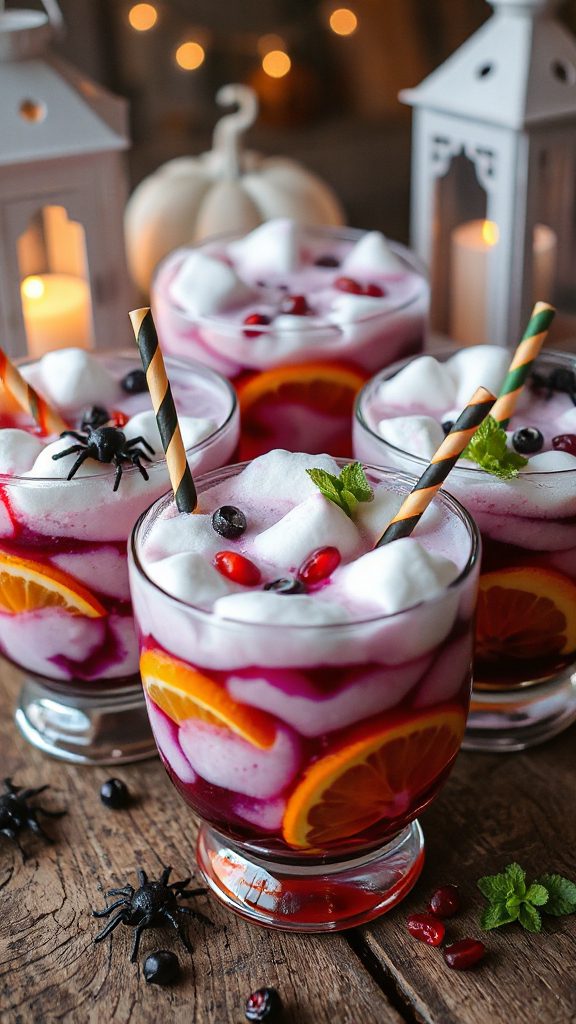 berry flavored halloween float