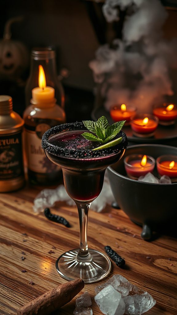 bewitching black cocktail recipe